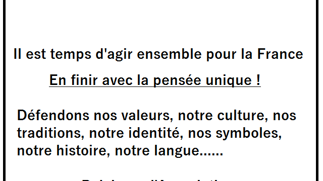 Accueillir chez nous que ceux qui acceptent nos règles