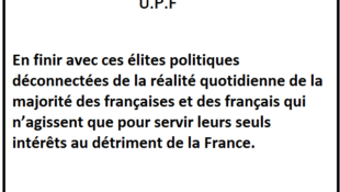 Ne vous laissez pas manipuler par les politiciens !