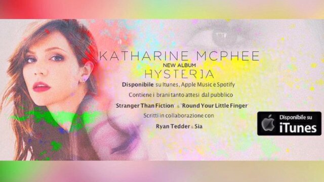 Main photo • Credits/Unreleased: @KatharineMcPhee • 'Hysteria' • @eOnemusicUS • ☆☆☆☆/☆