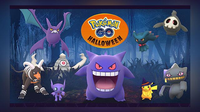 Main photo Evènement Halloween débarque dans Pokémon GO !