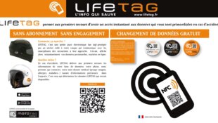 LIFETAG : la puce électronique NFC  et QR Code