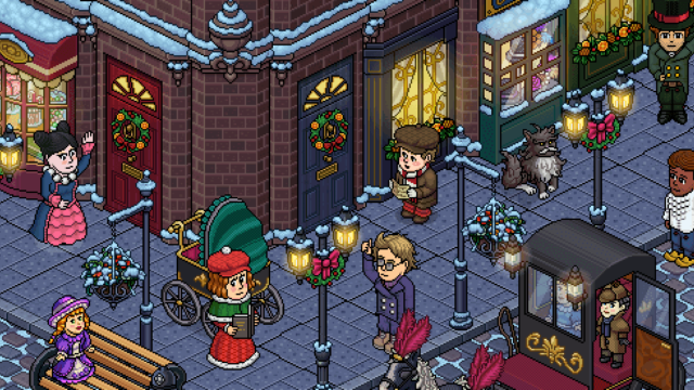 Habbo Natale Vittoriano