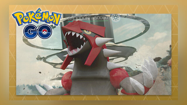Main photo Groudon fait son apparition dans Pokémon GO
