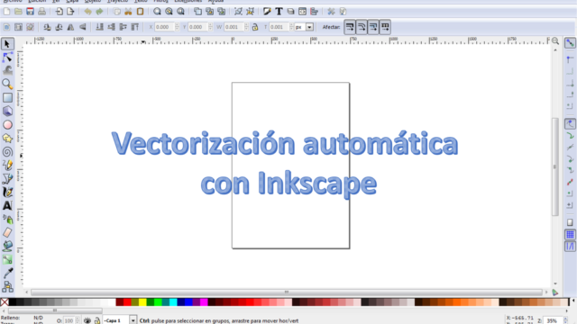 Vectorización automática con Inkscape