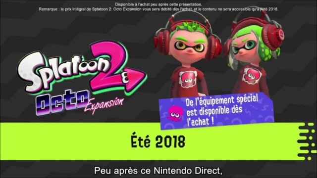 Nouvelles images sur l'Octo Expansion de Splatoon 2 !