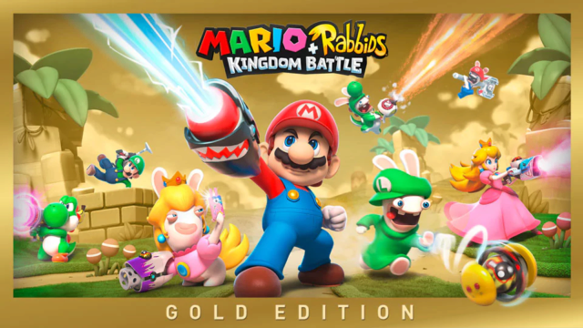 Une version Gold de Mario + The Lapins Crétins Kingdom Battle !