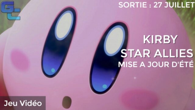 Main photo La prochaine mise à jour de Kirby Star Allies disponible vendredi !