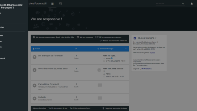 AwesomeBB débarque sur Forumactif !