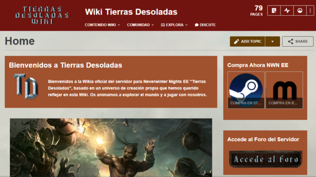 Wiki Tierras Desolad...