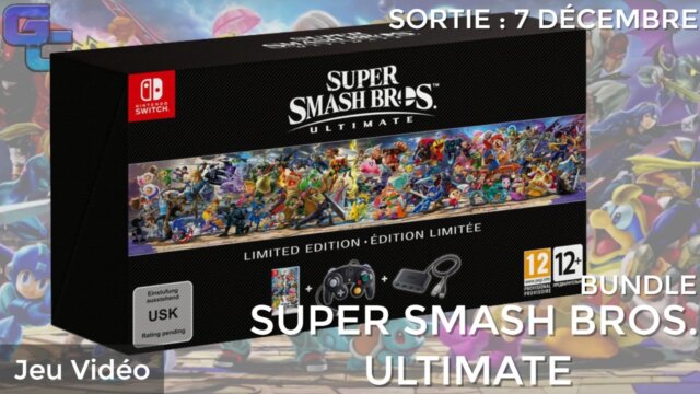 Main photo Un bundle Super Smash Bros. Ultimate en édition limitée !