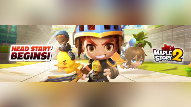 Main photo Head start of maplestory 2 is here!