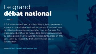 Le grand débat national