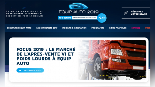 Main photo Equip Auto 2019 se dessine