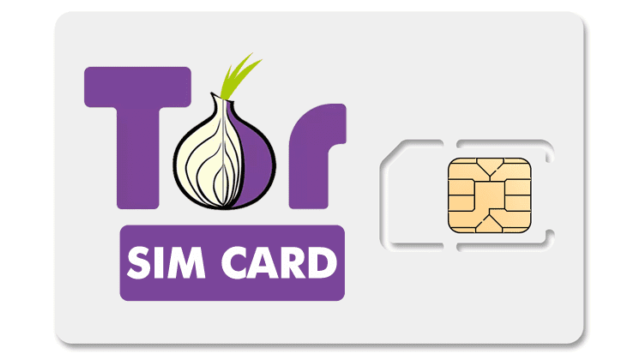 Cette carte SIM compatible Tor vous gardera anonyme sur les réseaux mobiles