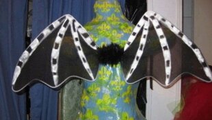 DIY  Bat Wings or Other wings made by wire hanger