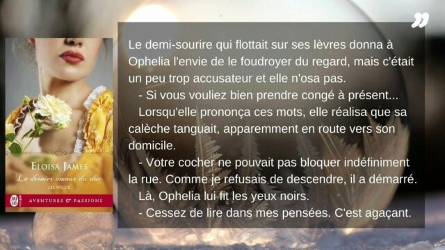 Le dernier amour du duc et Une intruse au château d'Eloïsa James