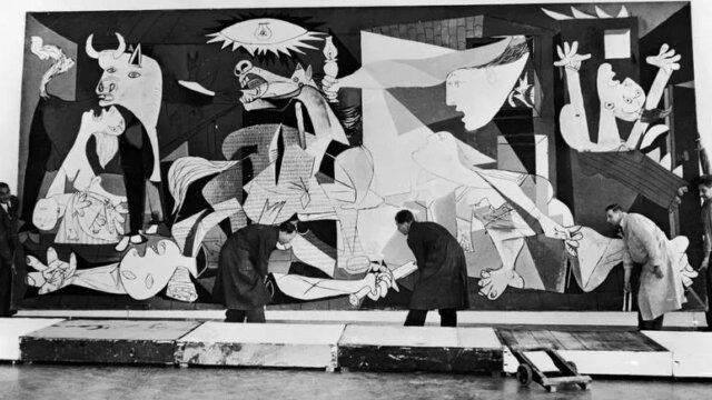 Main photo  Analyse d'oeuvre: Guernica (1937) de Pablo Picasso