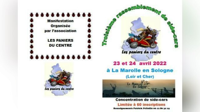 23 et 24 avril 2022 à La Marolle en Sologne