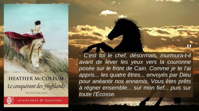 Main photo Les fils Sinclair #1 - Le conquérant des Highlands de Heather McCollum