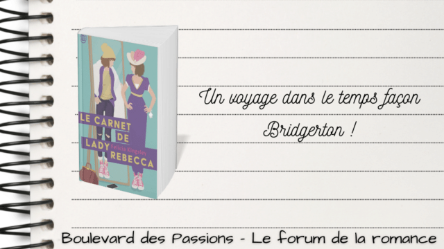Le carnet de lady Rebecca de Felicia Kingsley