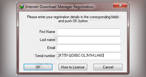 سريال (الرقم التسلسلي) لبرنامج التحميل داونلود مانجر Internet Download Manager