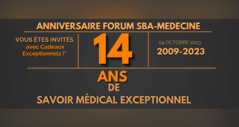  [anniveraire forum]:Célébrons le 14e anniversaire de SBA-Médecine avec des cadeaux spéciaux