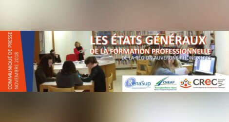 1ers Etats Généraux de la formation professionnelle de l’Enseignement Catholique et privé en Auvergne-Rhône-Alpes