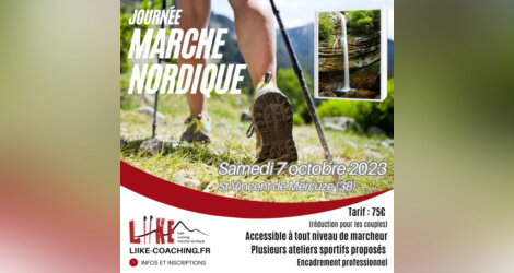 Stage Marche Nordique - 38 - Octobre 2023
