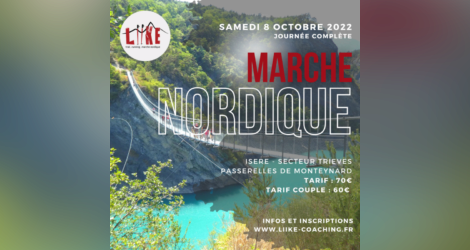 Stage Marche Nordique -08/10/2022 - Isère