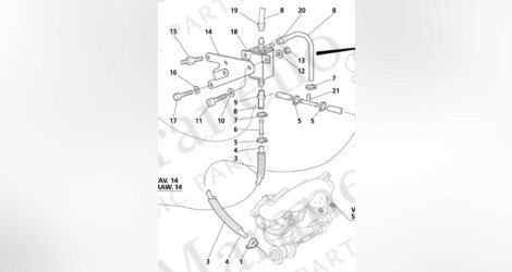 Valve Pierburg 3200 GT