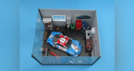 Diorama Garage Alpine