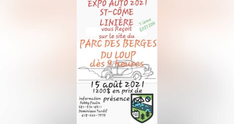 Expo d'auto de St-Côme - 15 août 2021