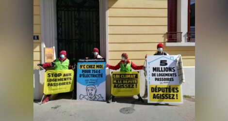 Logement : Greenpeace Lyon interpelle le député macroniste Thomas Rudigoz 