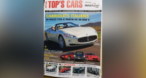Maserati GranCabrio : article dans top's cars