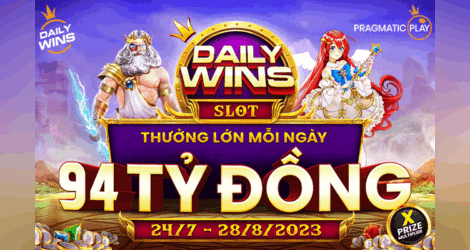Nỗ hũ mỗi ngày tại Vui123 cùng Daily Wins